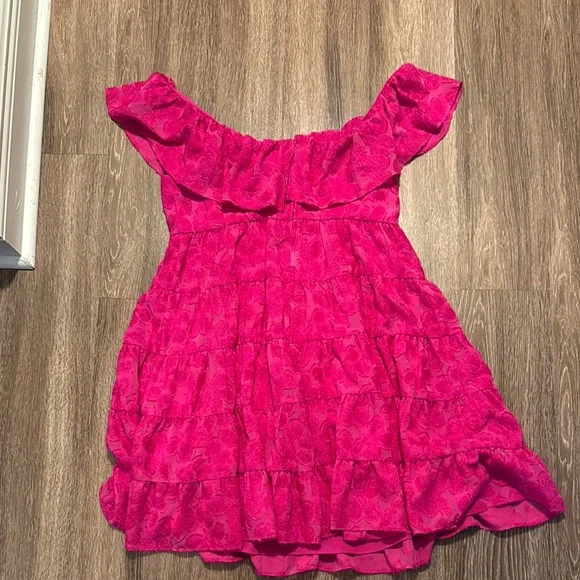 NWT Lilly Pulitzer Pink Emie Lace Dress - Picture 5 of 5